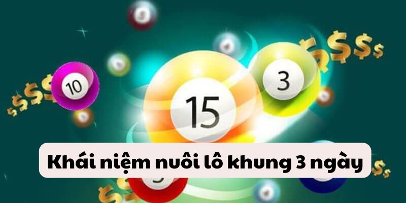 Khái niệm chung về cách chơi nuôi lô khung 3 ngày